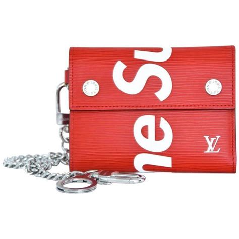 supreme louis vuitton chain wallet replica|louis vuitton supreme raincoat.